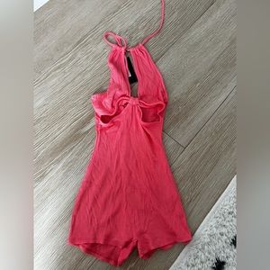 FASHION NOVA Heather Sculpted Romper